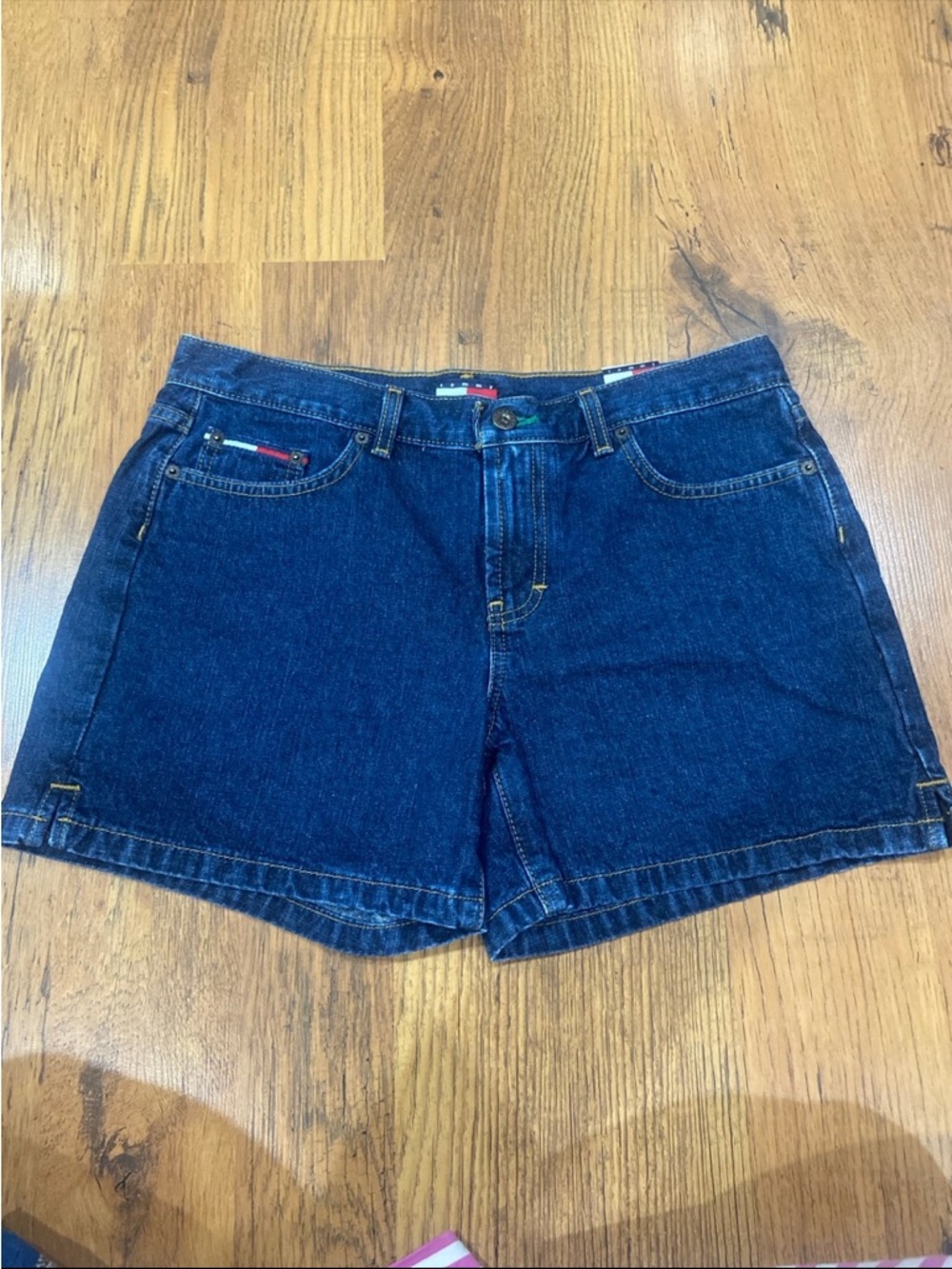 Tommy Hilfiger Dark Blue Denim Shorts